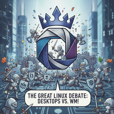 The great fight between WMs and DEs